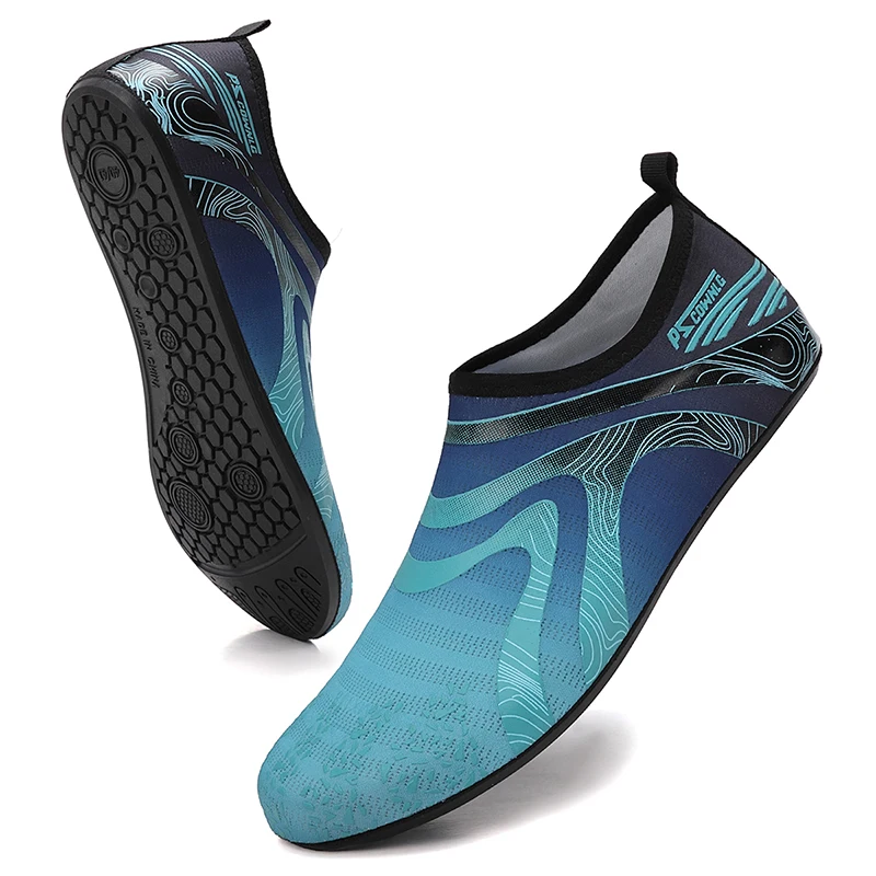 Wasser rutschfeste Sneaker Schuhe Schwimmen Tauchen Socken Sommer Watsocken Flache Schnorchel Fuß Schuhüberzug Seaside Sock Slipper