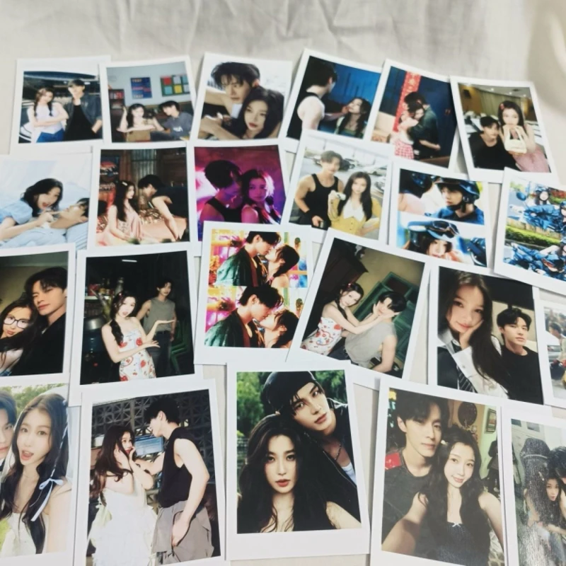 

30/50PC No Repeat He Yu Yu Shuxin Lomo Card Speed and Love Jin Zhao Jiang Mu Drama Stills Pai Li De Photo 3 Inch Small Card