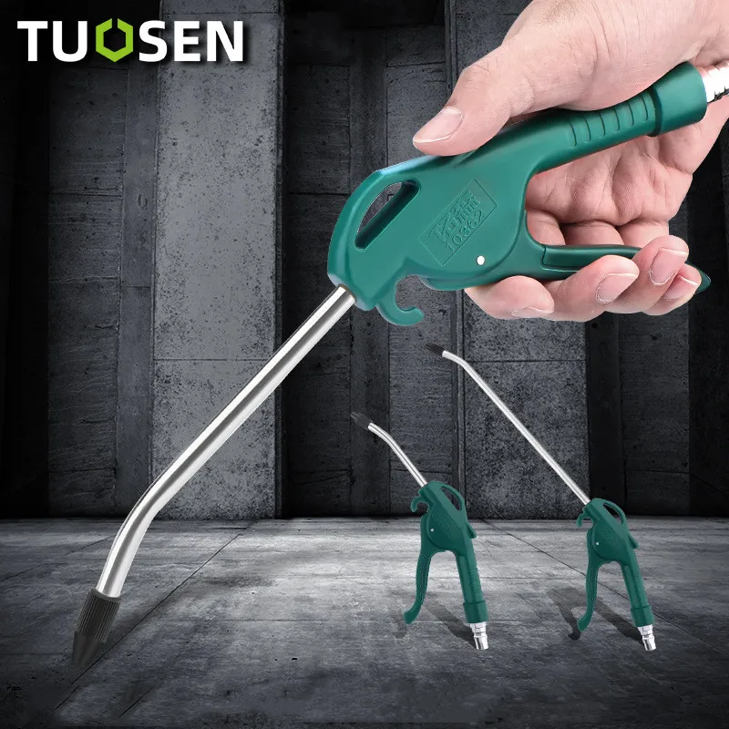 TUOSEN Pneumatic Air Blow Gun Pistol Trigger Cleaner Compressor Dust Blower Nozzle Pneumatic Spray Gun Cleaning Tool for Car