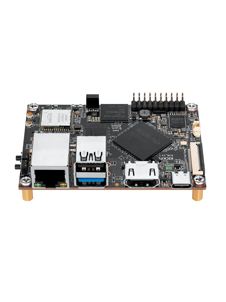 KICKPI K1B كمبيوتر لوحي واحد Rockchip RK3568 رباعي النواة 64 بت، WiFi5 BT5.0 أندرويد Ubuntu Debian Pi البديل