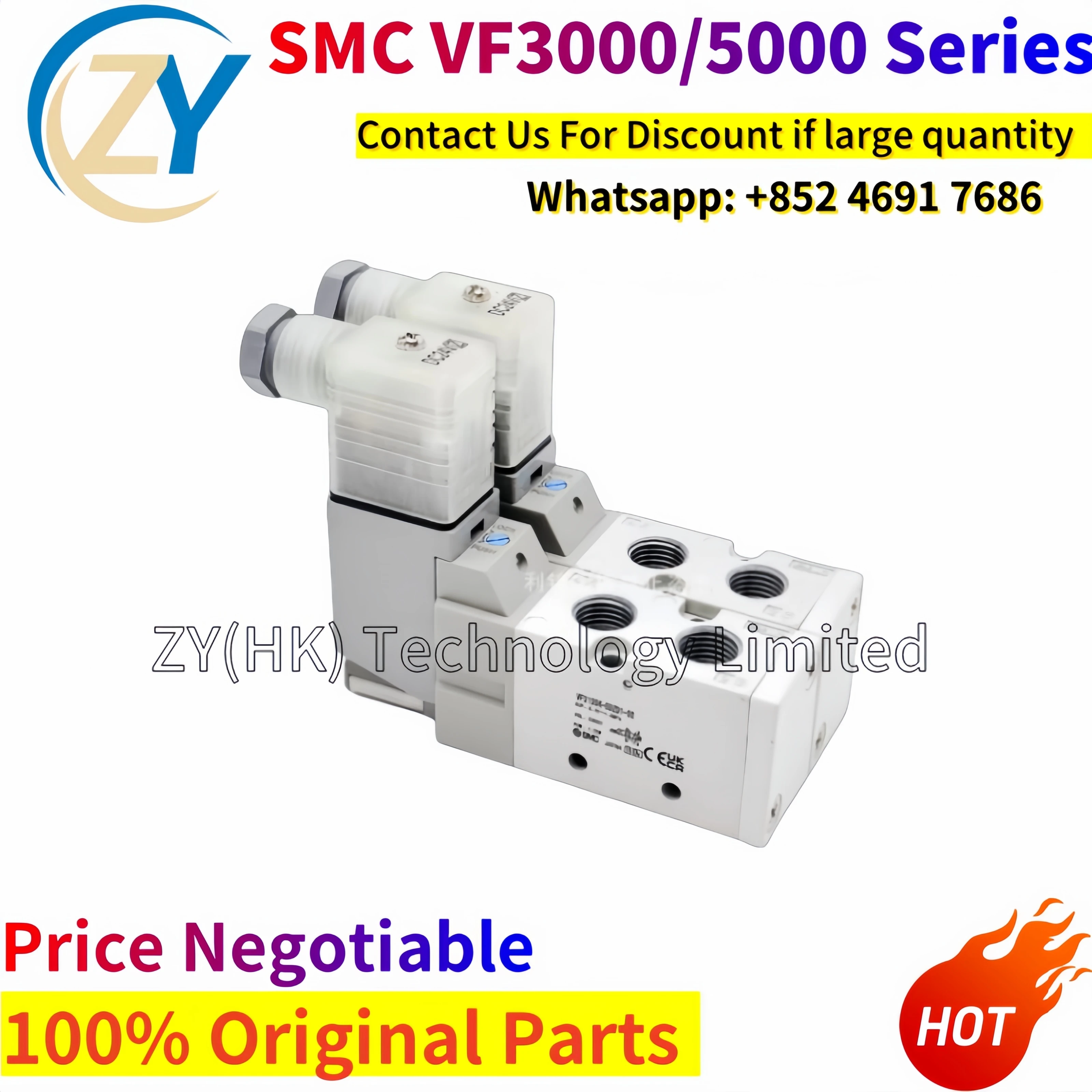 

SMC Solenoid Valve VF3130 VF3230 VF5120 VF5220 5G1 5GD1 5DZ1 5DD1 5D-02 | 100% Genuine Japanese Original | Fast Shipping