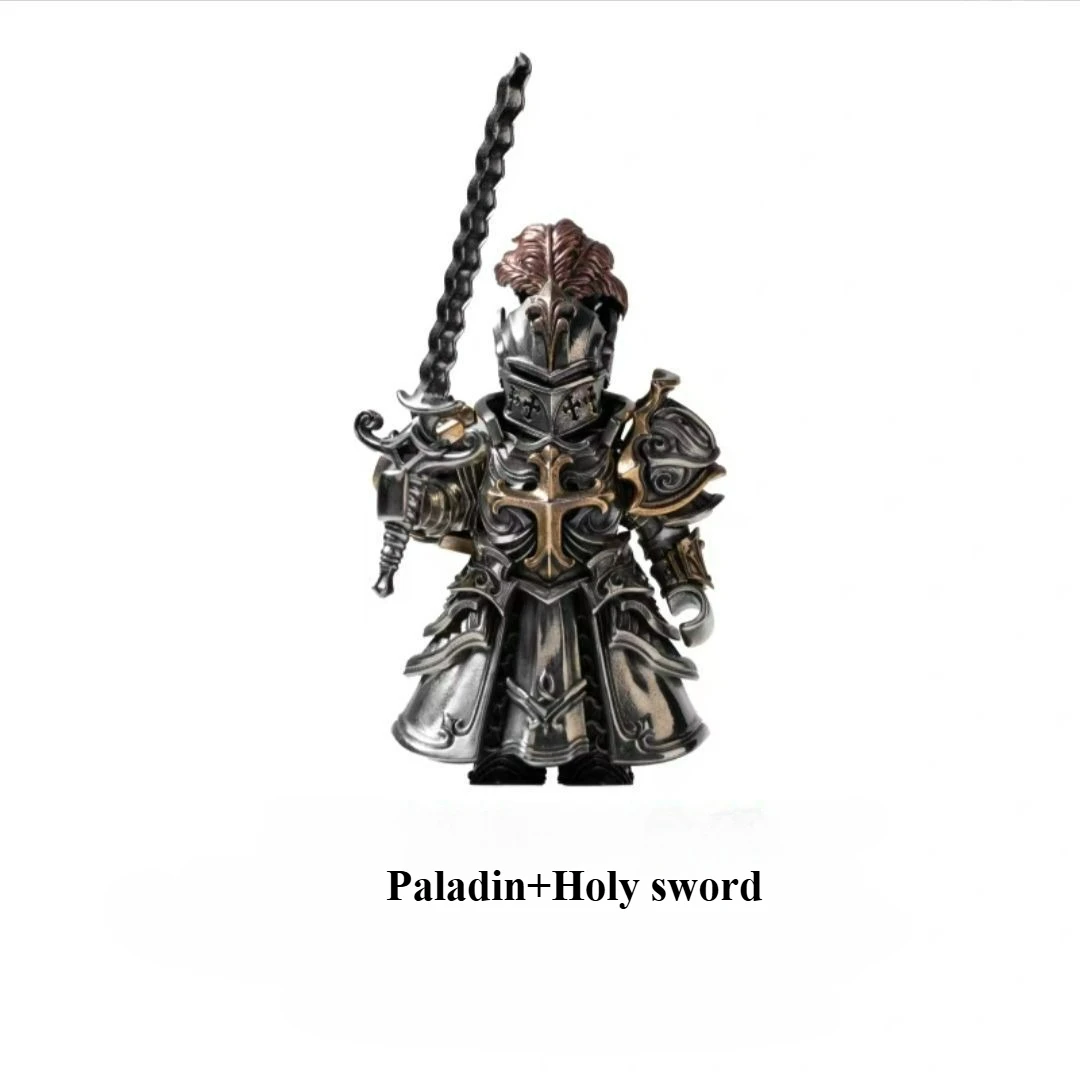 Paladin Magnetic Detachable Metal Figurine Desktop Decoration Copper Pendant Handle Figurine small gifts and souvenirs - Image 6