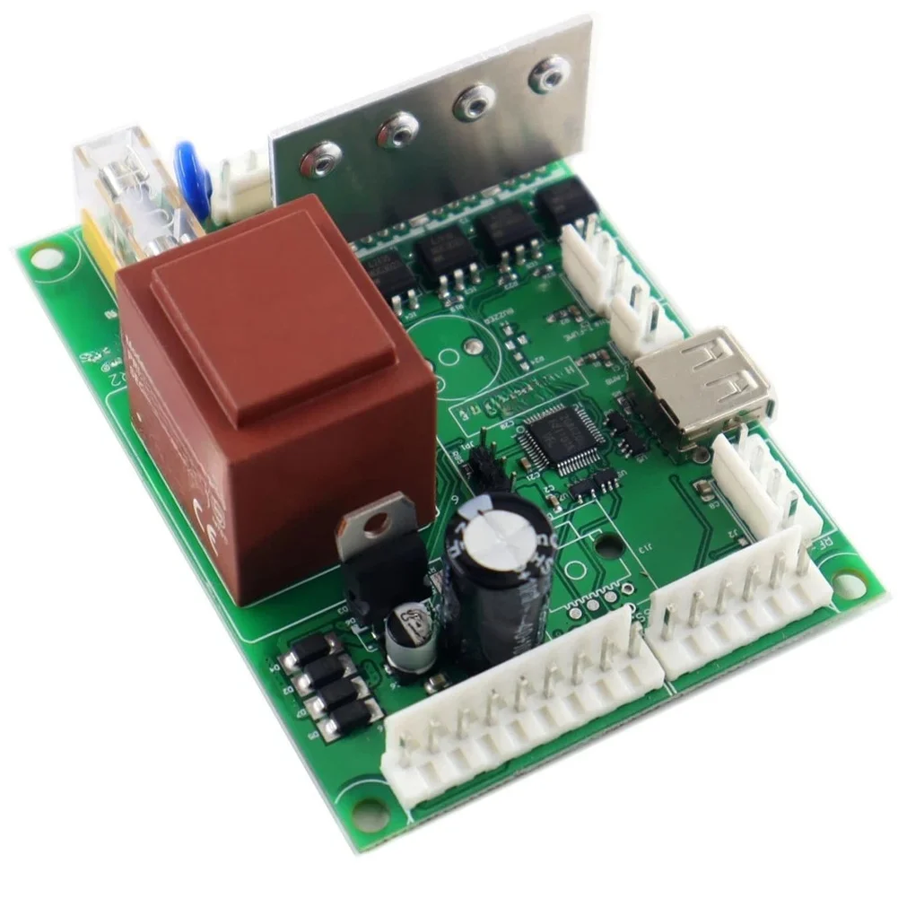Stove Control Board Main Control Board Control Module Aluminum Housing Compact Module Easy Replacement OEM Compatible