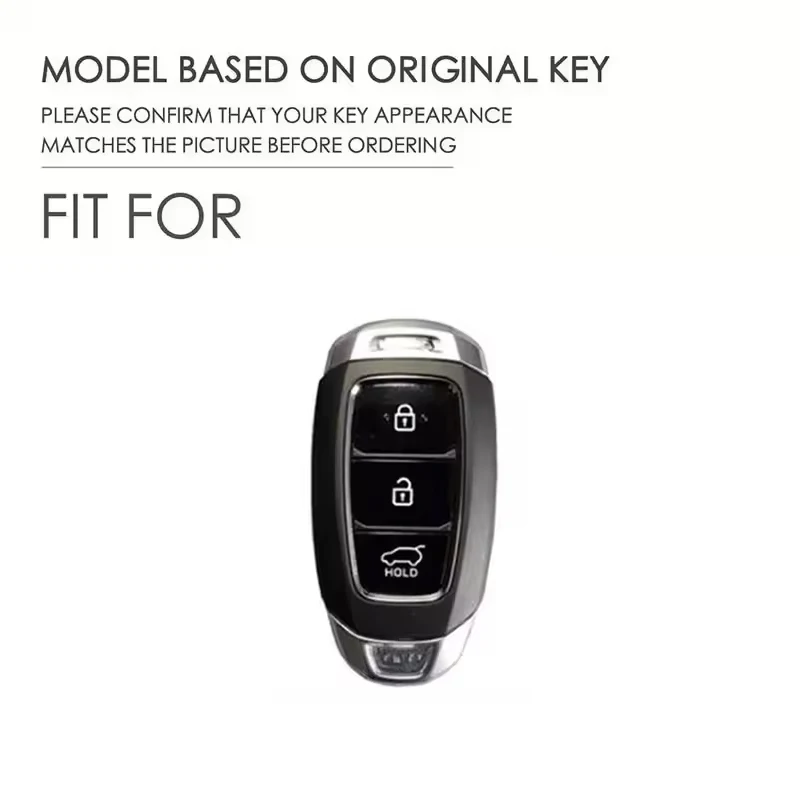 حافظة مفاتيح السيارة لشركة هيونداي I30 Ix35 كونا إنسينو سولاريس أزيرا غراندور Ig أكسنت سانتا في باليسيد حامل فوب الملحقات الداخلية #6