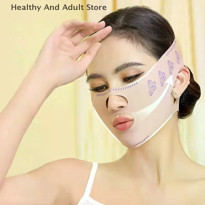 Frauen Gesicht Abnehmen Verband Gesicht Hebe Band V Linie Former Kinn Wange Lift Up Gürtel Gesichts Massage Strap Schönheit Hautpflege Werkzeuge