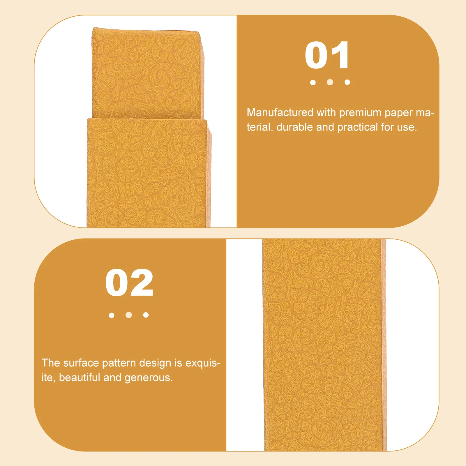 2pcs Photo Scroll Storage Box Premium Durable For Artwork Calligraphy Document Organizer Scroll Paper Storage Holders