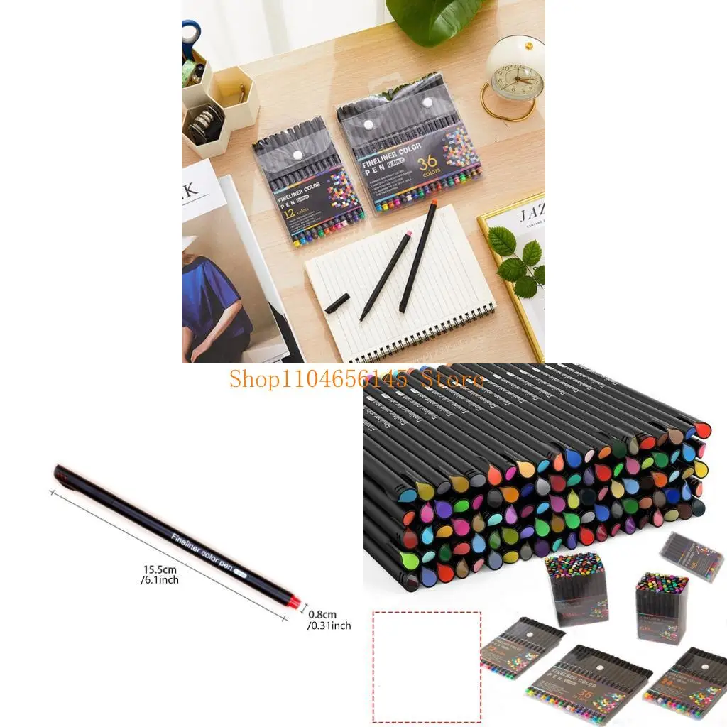 

5asd Professional Drawing Pen Multicolored Gel Pen 0.4MM Assorted Color Journaling Pen for Writing Scrapbooking Journaling