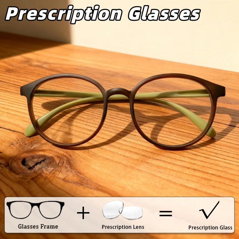 

Стильные и элегантные очки с защитой от синего света в круглой оправе, ультралегкие и удобные очки по индивидуальному заказу в стиле ретро