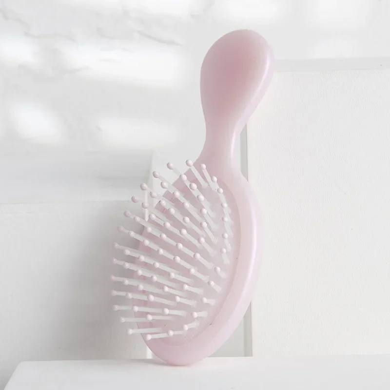 Mini Girls Hairdressing Comb Scalp Massage Hair Brush Women Wet Curly Detangle Hair Brush For Salon Hairdressing Styling Tools