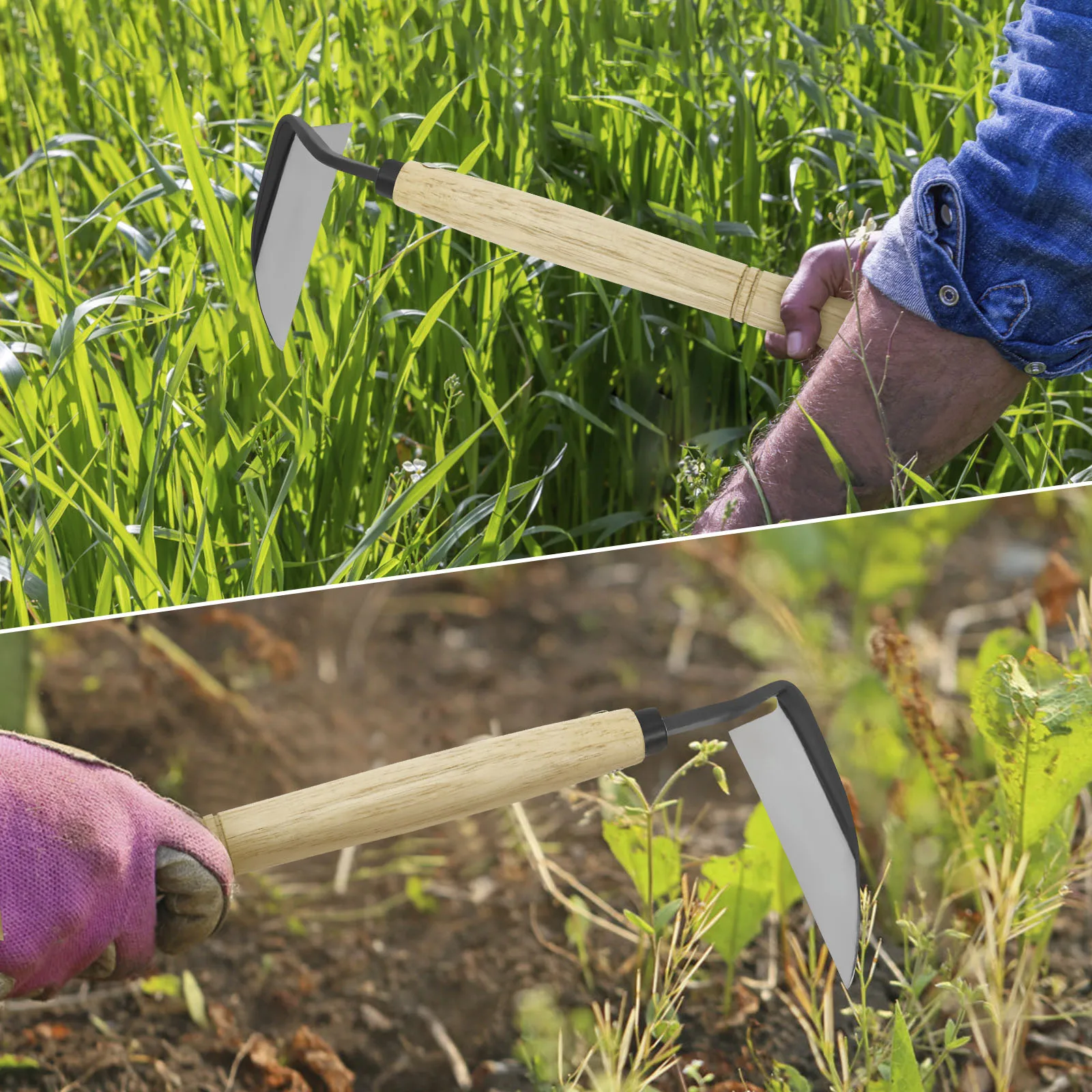 เคียวถอนวัชพืชแบบญี่ปุ่นขนาด 1 - Gardening Hand Tools Japanese บทวิจารณ์และราคา