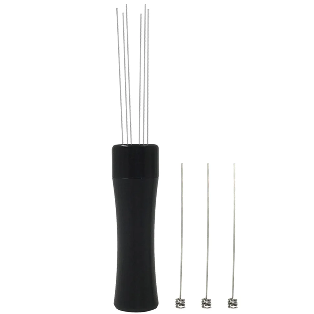 

1 set Coffee Powder Beating Needle Stirrer Distributor for Espresso Aluminum Alloy Handheld Tool Home Cafe Use Coffee Stirring