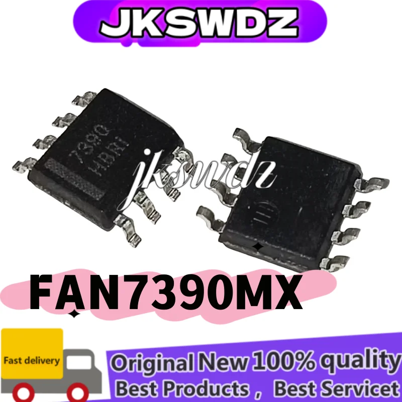 

5pcs NEW FAN7390MX FAN7390 FAN73901 FAN73901MX SOP-8 Network Unit