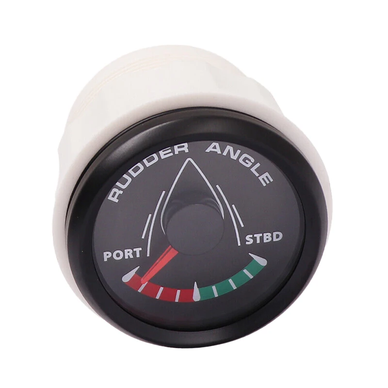 

9~32V 52mm Marine Boat Rudder Angle Indicator Gauge Meter 0-190 ohms with Mating Sensor PORT-STBD Accessories