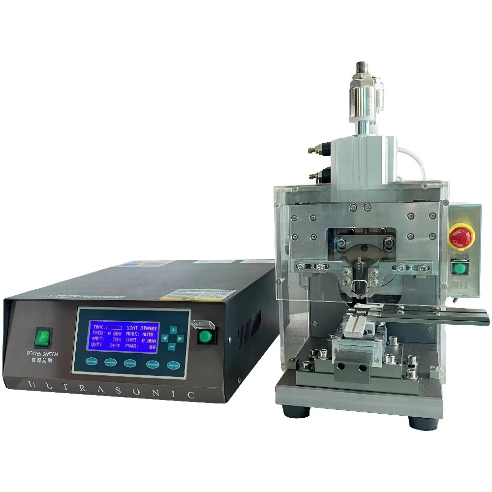 Factory Prices Laboratory Pouch Cell Ultrasonic Tab Spot Welder Machine for Metal Cu and Cable Welding