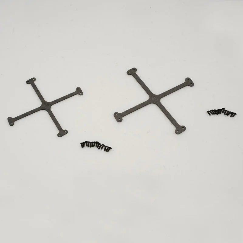 1PCS Wheelbase 70mm 80mm Carbon Fiber Chassis Plate for BetaFPV Meteor65 PRO II & Meteor75 PRO II Frame Rack Reinforced Base