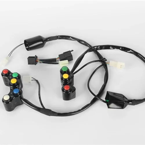 

High Quality CNC Motorcycle Accessories Parts Street Version Handlebar ON OFF Button Switch for R6 2017 2018 2019 20 2021
