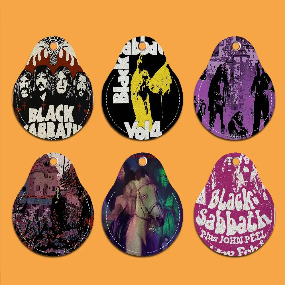 

Черный Sabbath женский мини-чехол из искусственной кожи, брелок для ключей, сумка для карт доступа, кольцо для ключей, мини-брелок для ключей, бирки для дверного замка