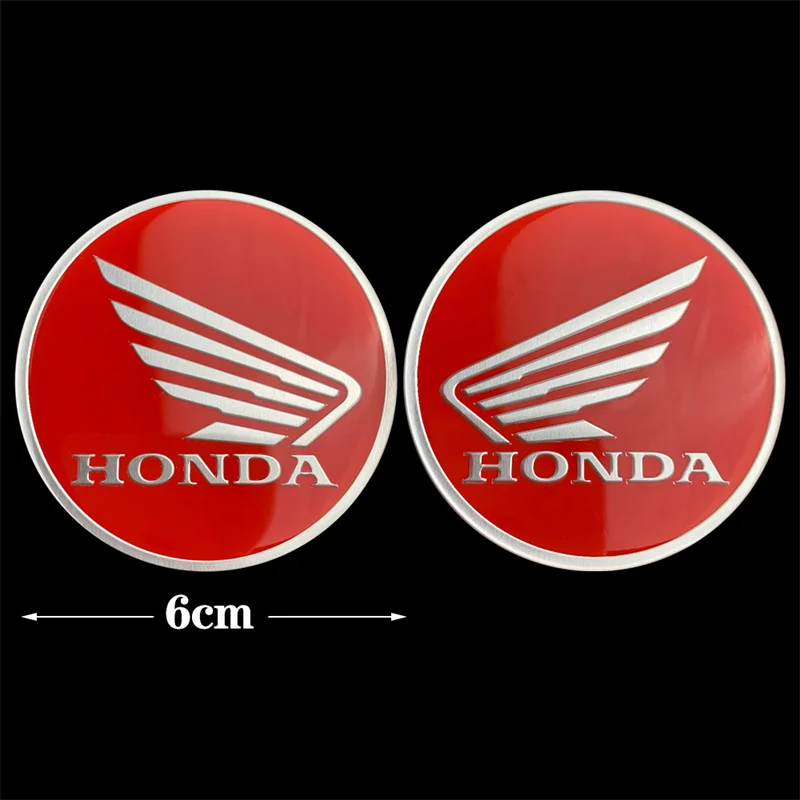 Honda 3D Motorcycle Modify Sticker Stereoscopic Fuel Tank Label Universal Drip Adhesive Version Motorcycle Honda Sticker