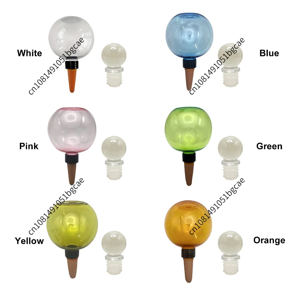 Self Watering Planter Insert Top Fill Plant Watering Devices Plastic Water Bulbs for Automatic Drip Irrigation Indoor/Outdoor