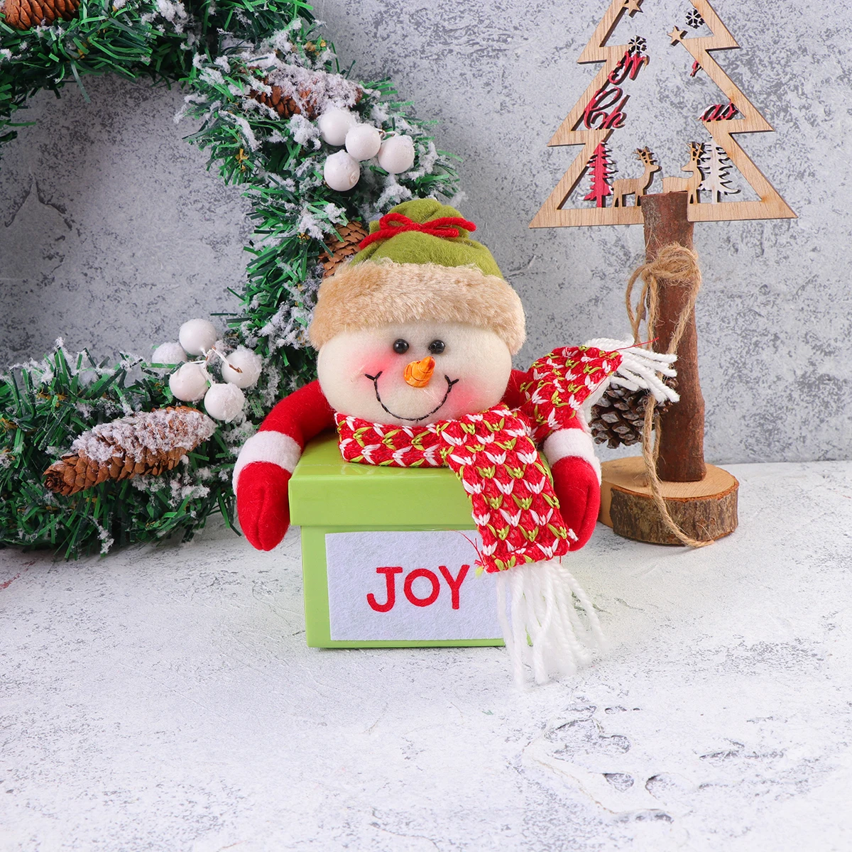 

Candy Box Snowman Christmas Boxes Decoration Decorations Indoor Gift Party Favor Child