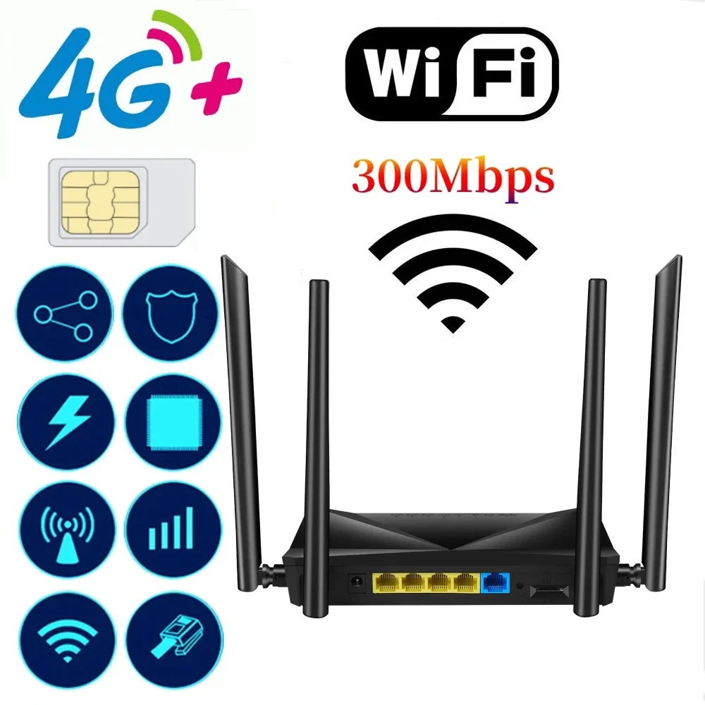 EATPOW 4g router OPENWRT 300Mbps Wireless N 4G LTE Router mobile wifi 4g lte router  for European countries countries