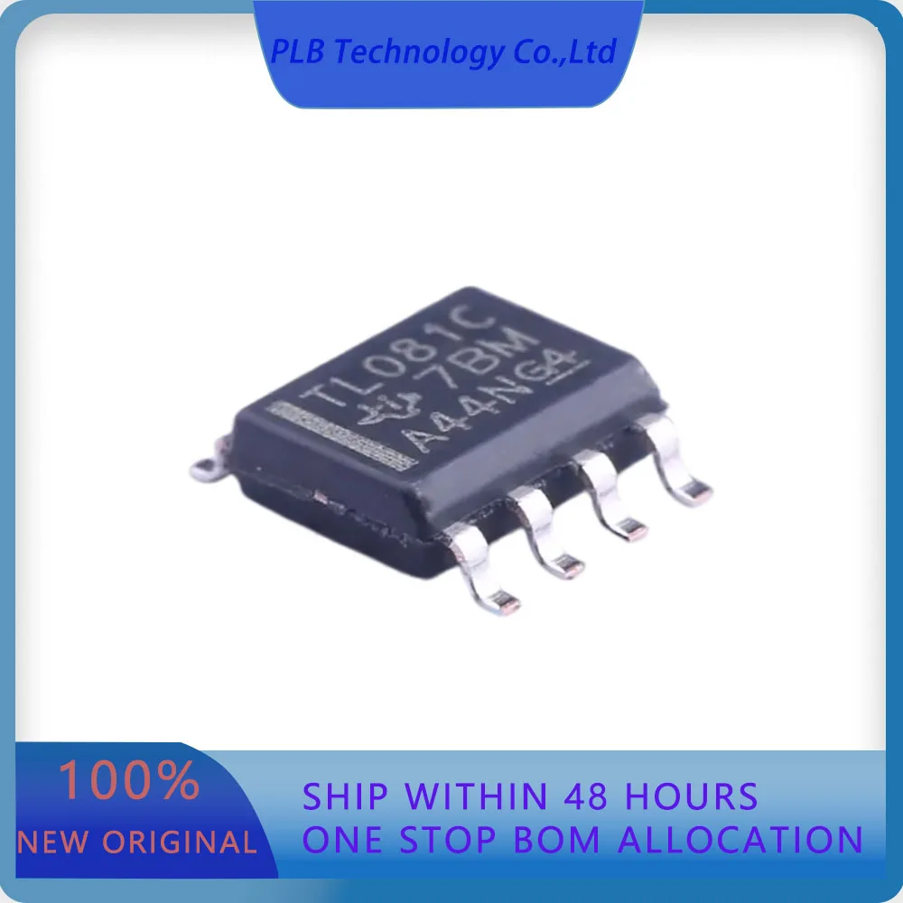 TL081CDR TL081  6mV 200pA 3MHz 13V/us 1.0 SOIC-8 FET Input Amplifiers Original Stock