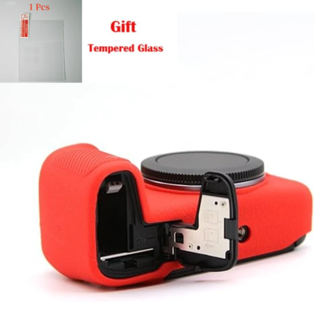 

For Canon R8 , DSLR Camera Protector Silicone Case Accessories Camera Bag , Soft Rubber Bag Body Cover + free tempered film