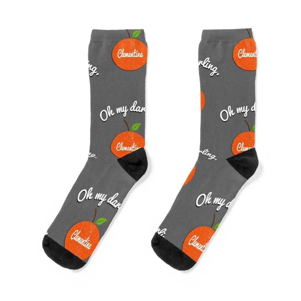 Oh my darling, Clementine Socks new year cute Crossfit luxe Girl'S Socks Men's