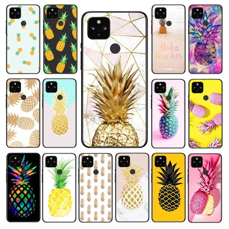Summer Pineapple Fruit Phone Case for Google pixel 8 7 Pro 7a 6A 6 Pro 8A 5A 4A 3A Pixel 5 6 4 3 3A XL