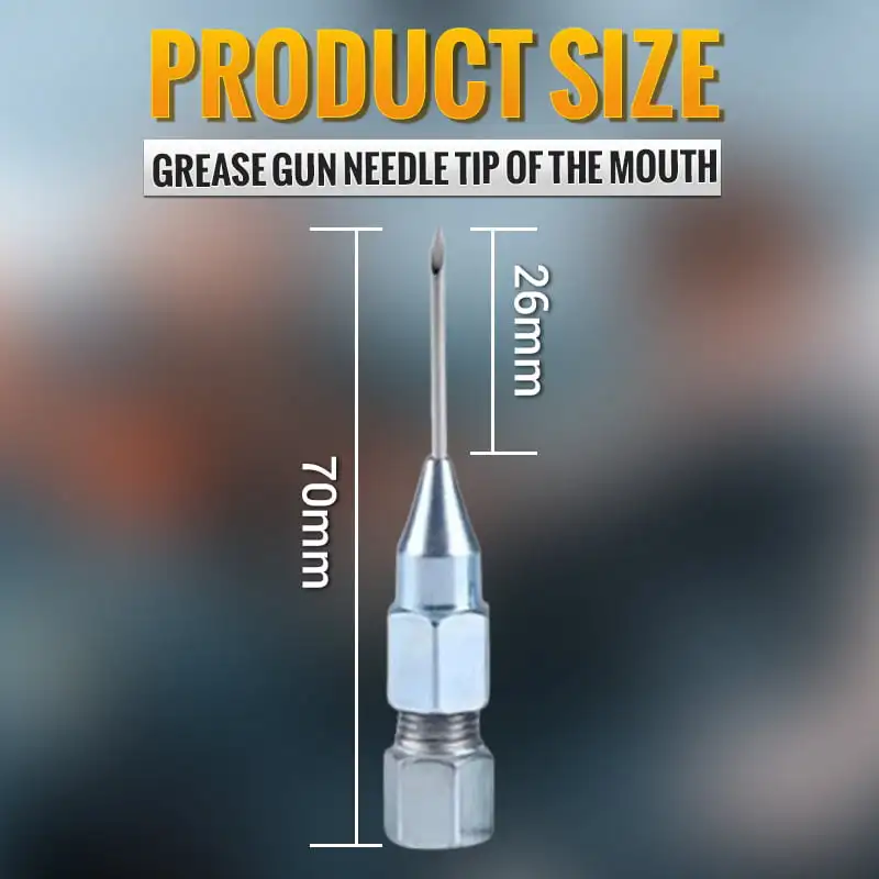 Pointe du pistolet à graisse, aiguille d'injecteur de graisse à utiliser avec des pistolets à graisse manuels, livraison directe