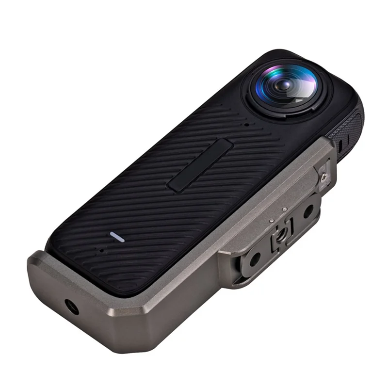 جبل حامل ل Insta360 X4 سبائك الألومنيوم الإطار قوس ل Insta 360X4 عمل منصب الكاميرا حامل تبادل لاطلاق النار الأفقي