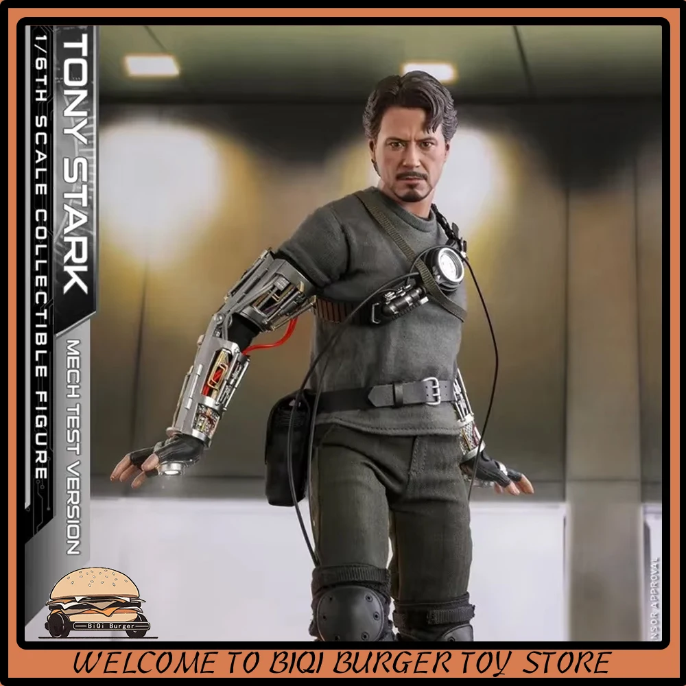 

Оригинальные популярные игрушки, фигурка Тони Старка, Mech Test Version 1/6, фигурки героев аниме «Железный человек» HT MMS582, статуя, механическая сборная игрушка