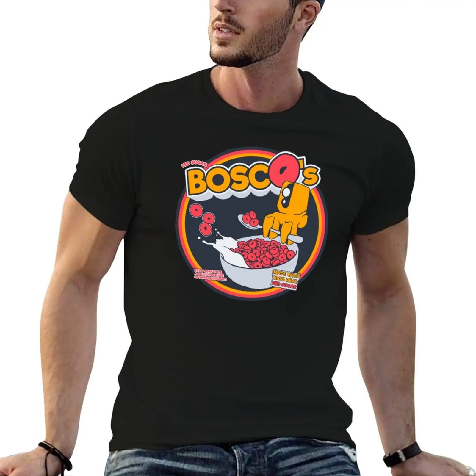 Déép Róck Gáláctíc Red Sugar BoscO's T-Shirt shirts graphic topping sweat shirts, men