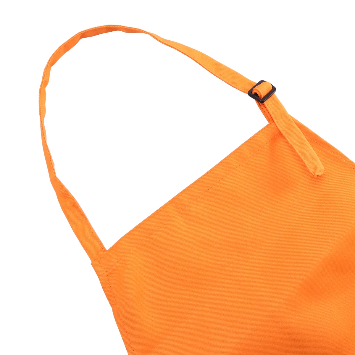 

Comfortable Adjustable Bib Apron 60x85cm 2 Pockets Sleeveless Design for Kitchen Restaurant Home Use Orange Bib Chef Apron