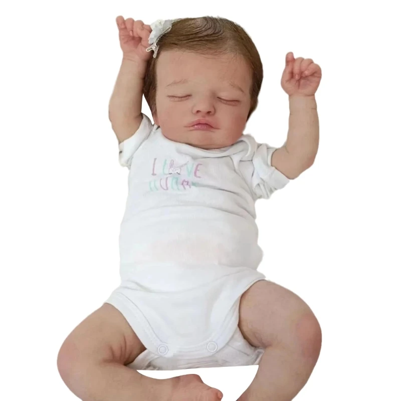 

B2EB Poseable with Realistic Details Vein Can See Companion for Elderly and Solitary Individuals Emulate a Real Infant