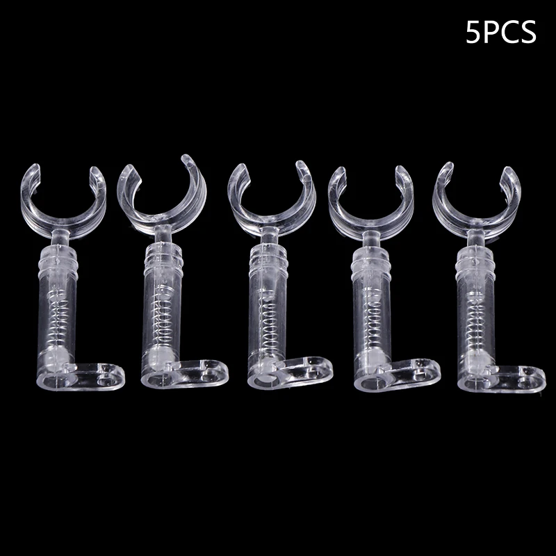5PCS Neon Light Transparent Supports Neon Sign Plastic Stand Height For 8mm~18mm Tube Neon Sign Parts