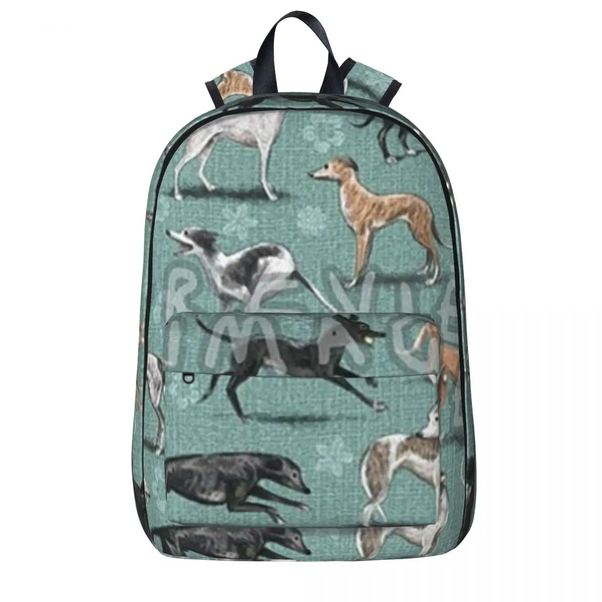 

The Greyhound Backpacks Large Capacity Student Book bag Shoulder Bag Travel Rucksack Fashion Children School Bag