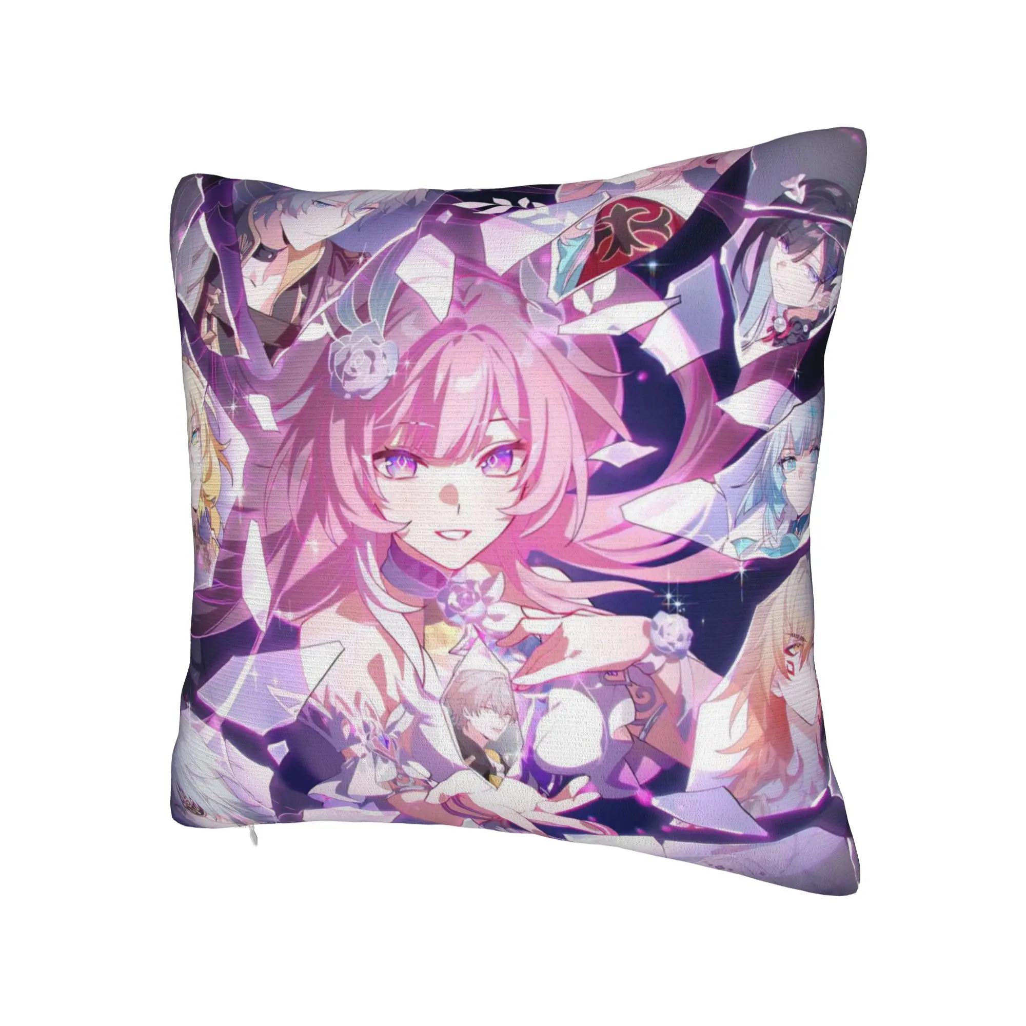 Decorative Pillow Covers Honkai Star Rail Merch Chair  Throw Pillow Case Cover Zippered Multi-Size