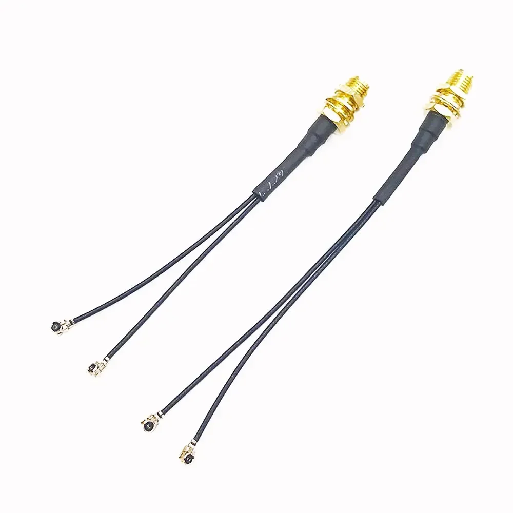 Dual IPEX1 auf SMA-Buchse Pigtail-Kabel für DJI O3 O4 Air Unit MHF1 IPX U.FL RG1.13 FPV Drohnen-Antennenadapter Ersatzteile – Detail 1