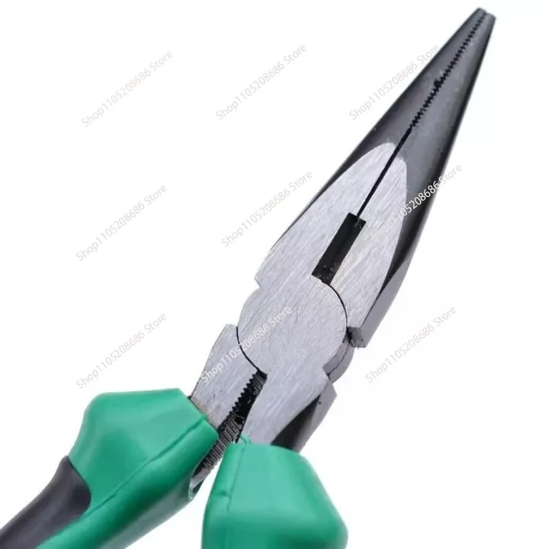 Suitable for  Industrial-grade pointed nose 6-inch 8-inch multi-functional multi-purpose electrician wire stripping mouth pointe