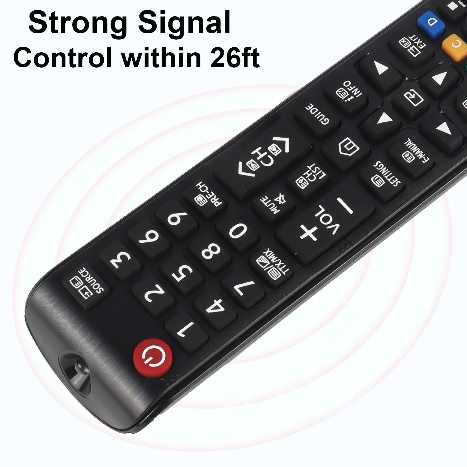 BN59-01303A BN5901303A New Remote Control Compatible With Samsung Smart LED TV NU7100 NU7103 N5300 Replacement Controller