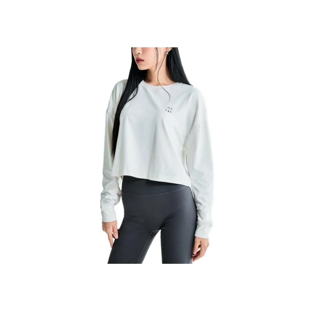 Camisetas MLB New York Yankees para mujer, cuello redondo, corte recto moderado, color blanco, 3FTSB2134-50CRS