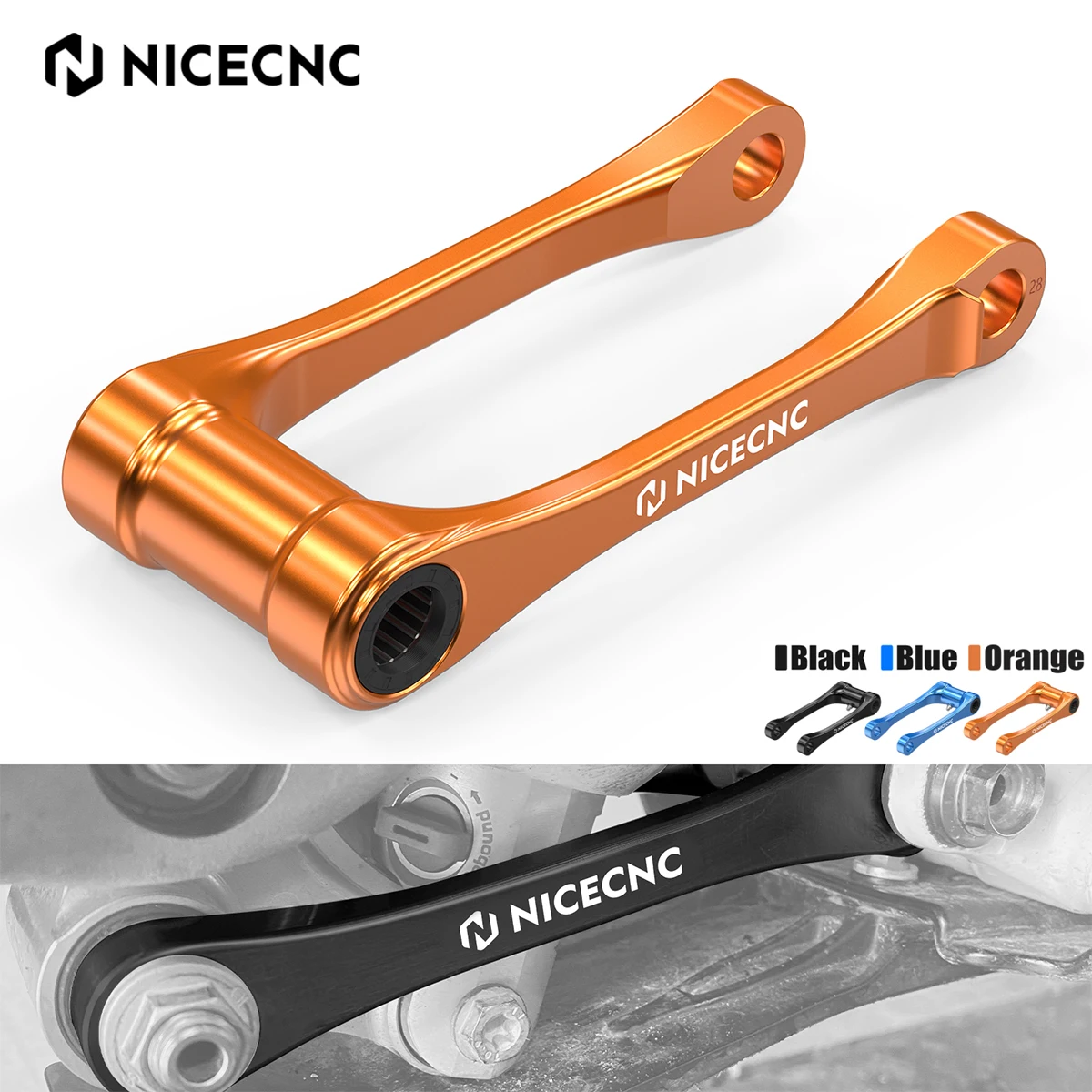 

2025 For KTM XC SX 125 150 250 300 Factory Edition SXF 450 250 Husqvarna TE 300 GasGas EC 300 Motorcycle 1″ 1.5'' Lowering Link
