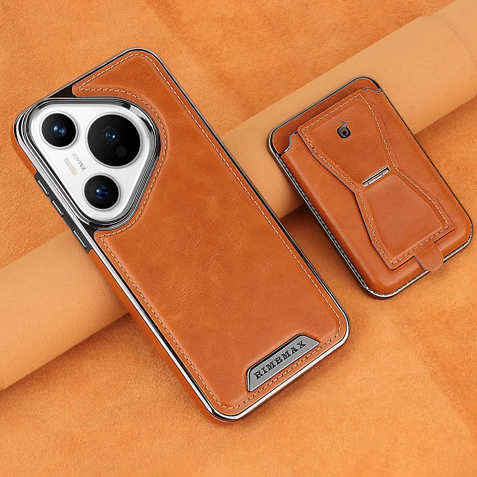 

Съемный магнитный кожаный чехол-бумажник для Huawei Pura 70 Pro Plus Mate 60 70 Pro, кронштейн для карт, чехол-бампер, твердый чехол