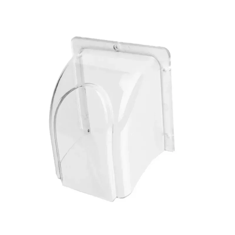 5YOA Durable Transparent Rain Cover For Access Control Attendance Machine Doorbell Switch Sunscreen Dustproof Waterproof Shell