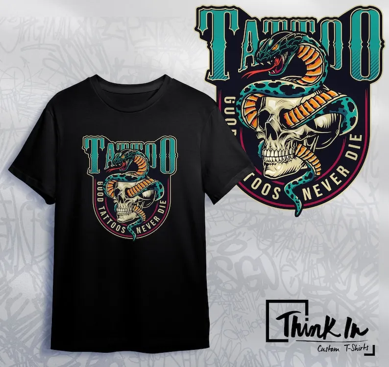 

Clothing for Tattoo Artists, Tattoo Apparel Tee