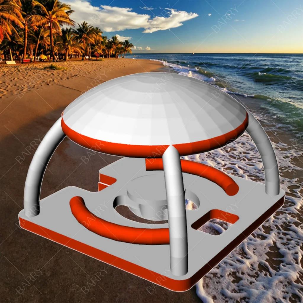 

Hot Sale Newly Design Water Inflatable Island Floating Yacht Pad Dock Island Inflatable