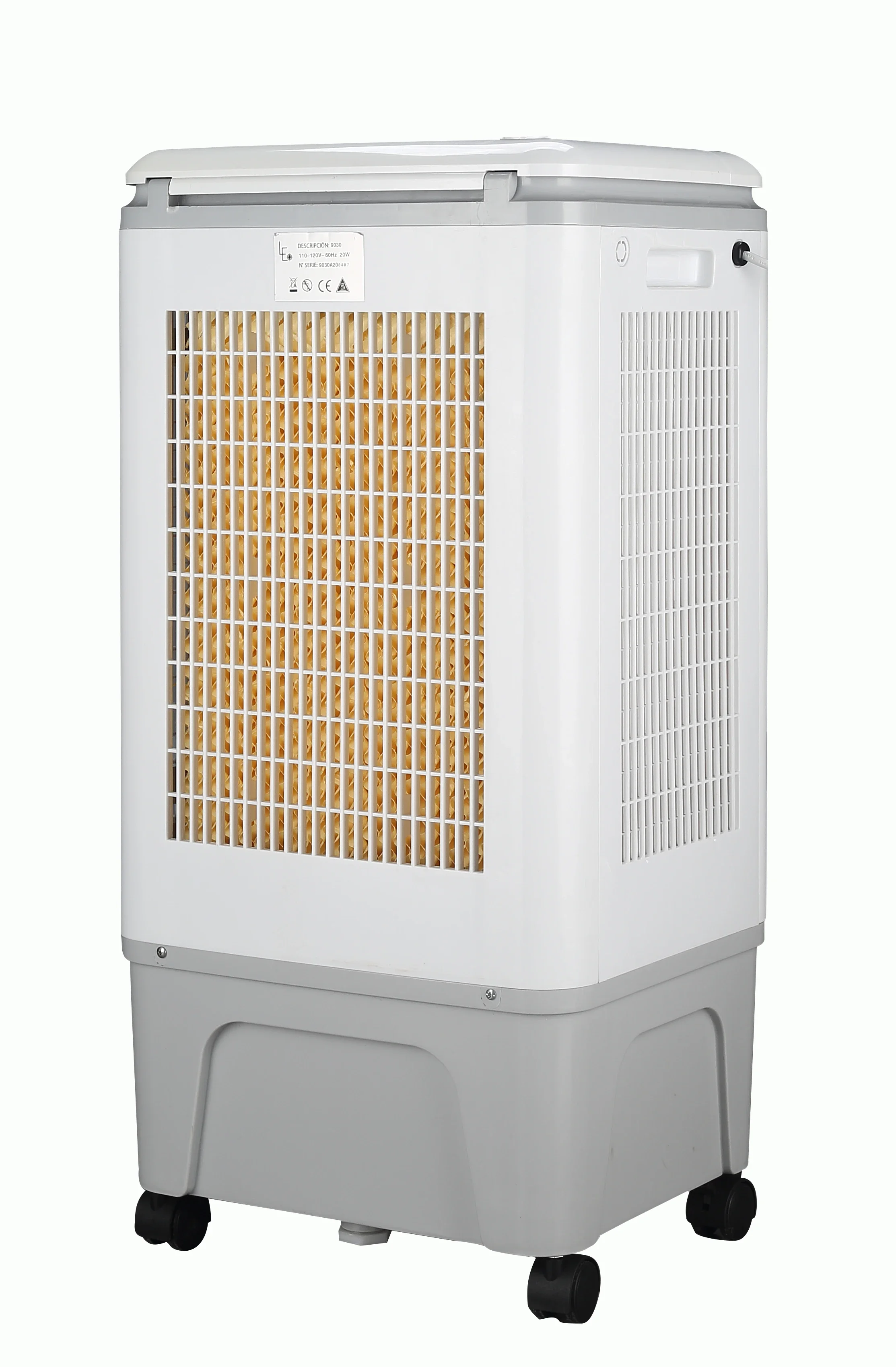 Ventilatore elettrico portatile per aria condizionata a risparmio energetico per mini stanza, per uso domestico, camper, garage, hotel