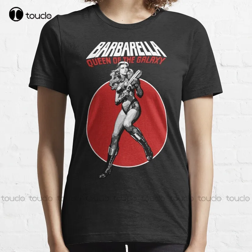 Barbarella - Queen Of The Galaxy T-Shirt Custom Aldult Teen Unisex Digital Printing Tee Shirt Custom Aldult Teen Unisex Xs-5Xl