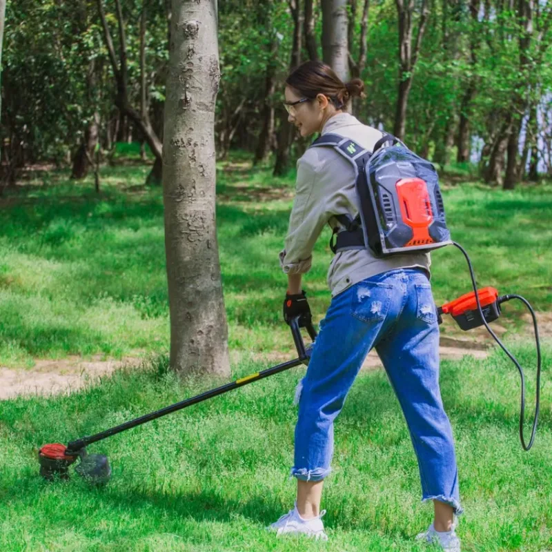 Nplus Electric Brush Cutter Lithium Power String Trimmer for Grass Agriculture Battery Electric Brush Trimmer for Grass